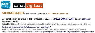 opheffen CD smartcard