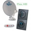 Teleco Flatsat 65cm full skew twin